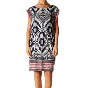 Dressbarn Print Blouson Dress‎